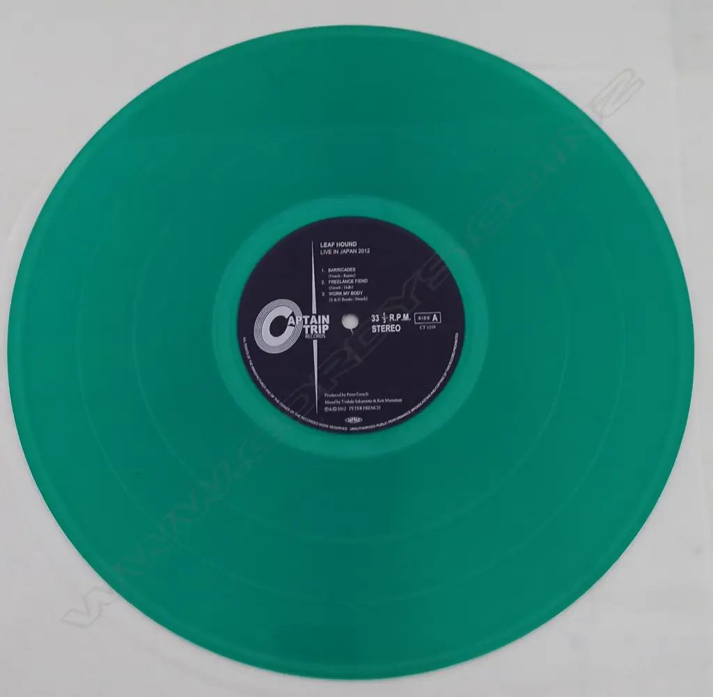 Leaf Hound, Live In Japan 2012, (Double Album), (Geen Vinyl) Image 1++